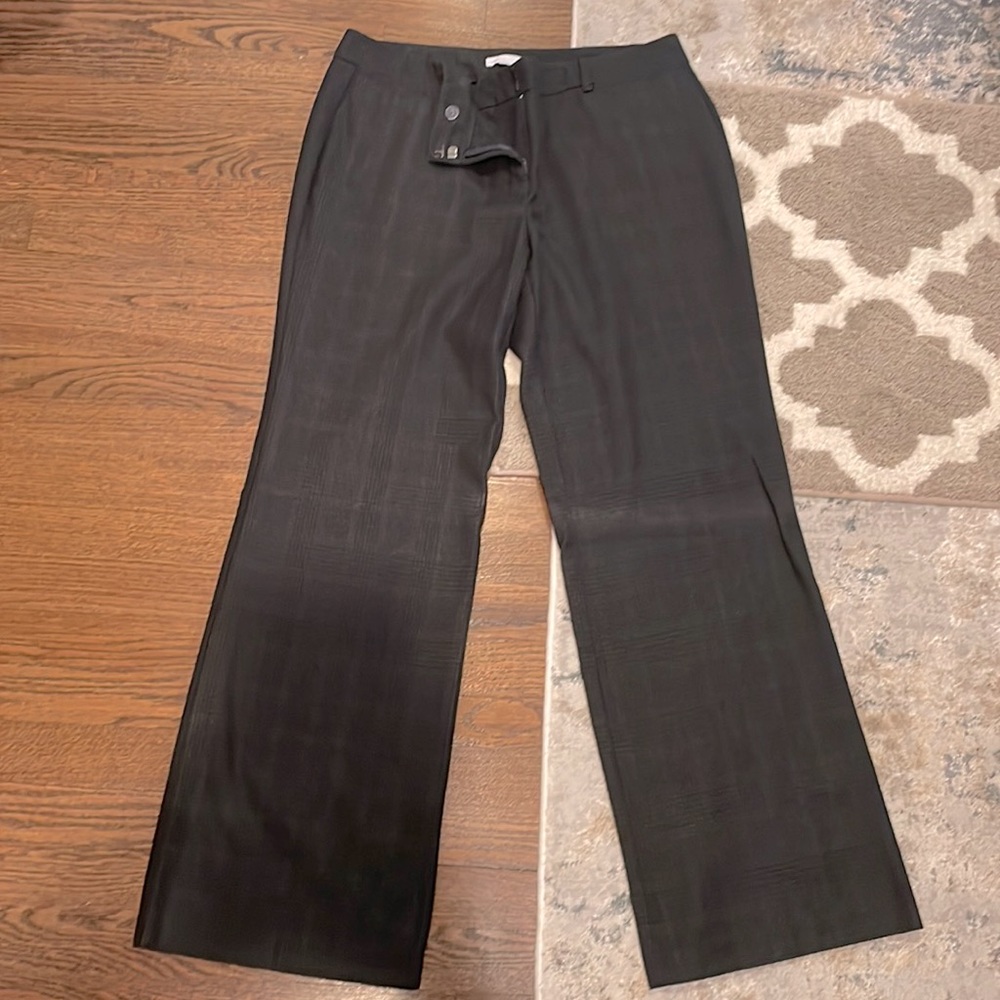 🖤 like new NY & Co. Gray Plaid Slacks